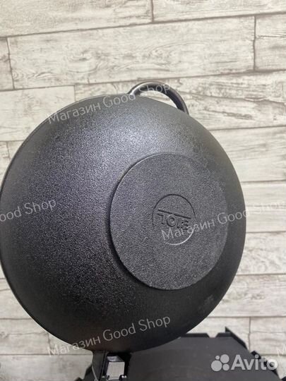 Сковорода WOK чугунная