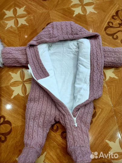 Комплект конверт с комбинезоном