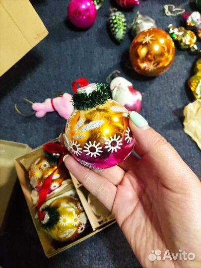 Елочные игрушки СССР
