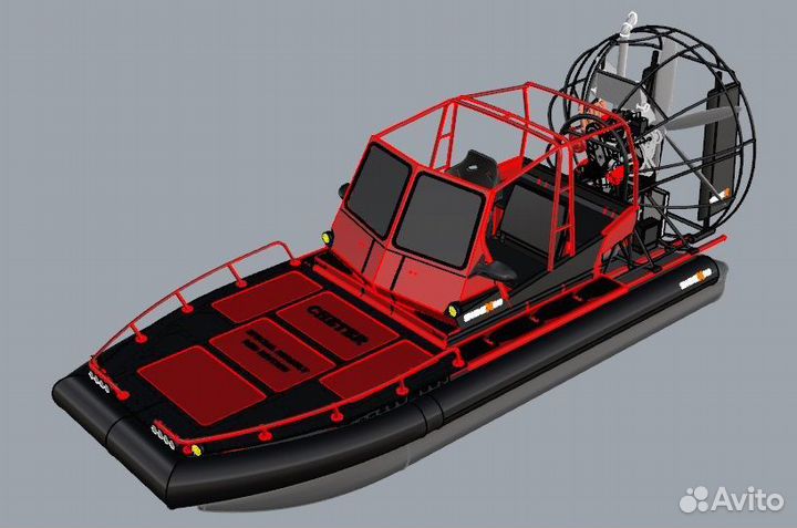 Аэролодка SibEX Читер 200 л.с Турбо Рестайлинг