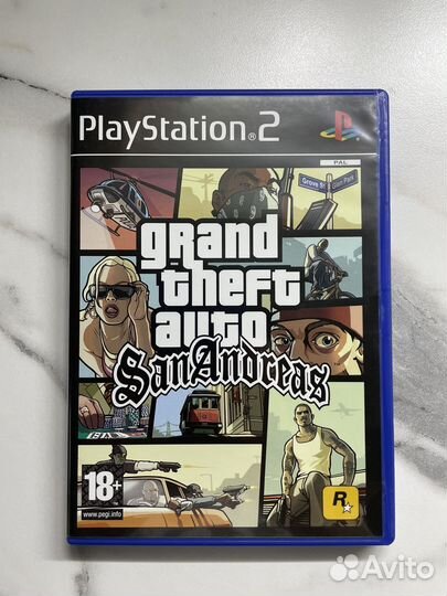 Grand theft auto san andreas ps2