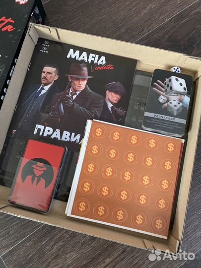 Настольная игра мафия