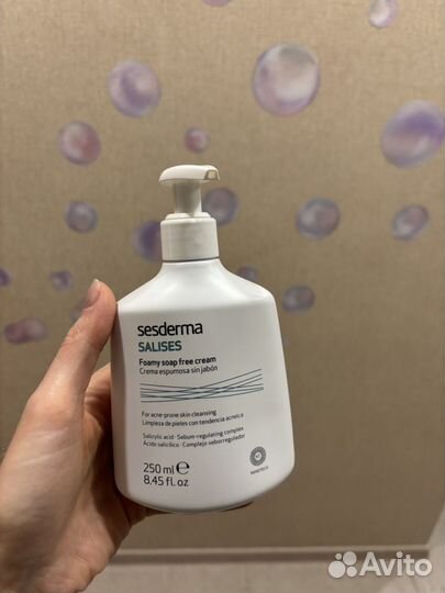 Крем пенка sesderma salises