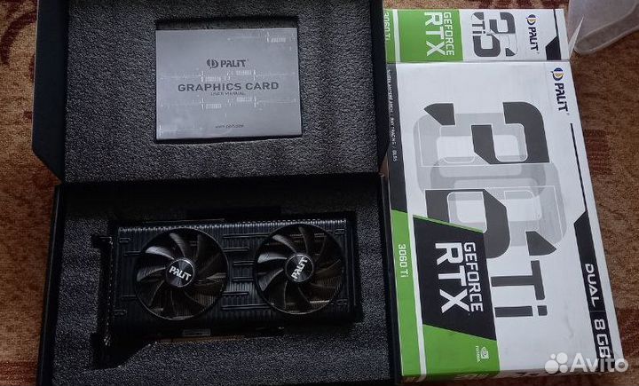 Видеокарта RTX 3060 Ti Palit Dual OC 8GB