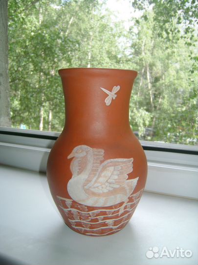 Керамическая крынка