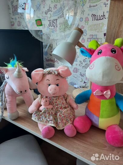 Мягкие игрушки для девочки
