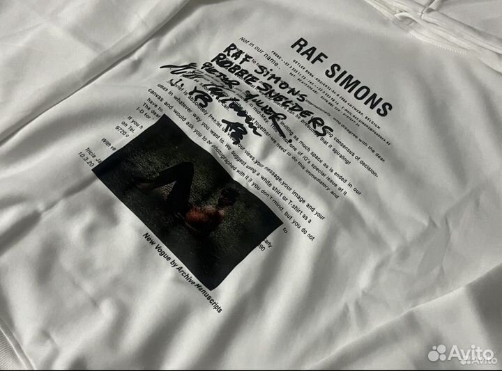 Зип худи Raf simons