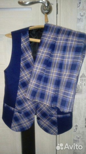 Школьная форма(жилетка, юбка) рост 134