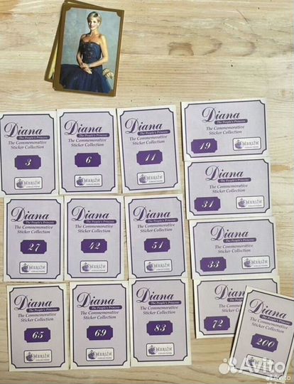 Diana Merlin Collections 23 наклейки