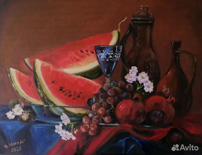 Картина масло/холст/картон 40х50