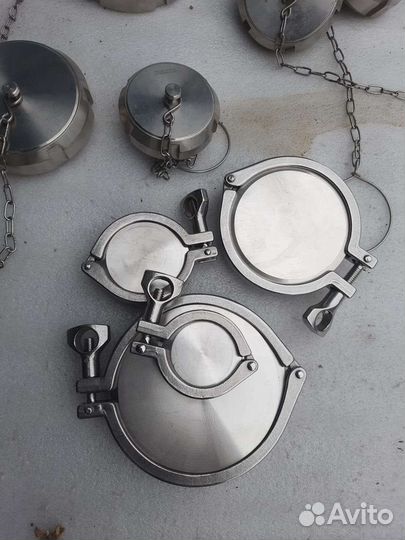 Заглушки под кламп и под резьбу