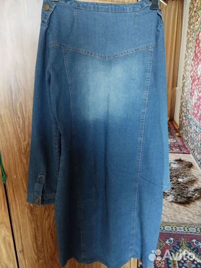 Джинсовая платье