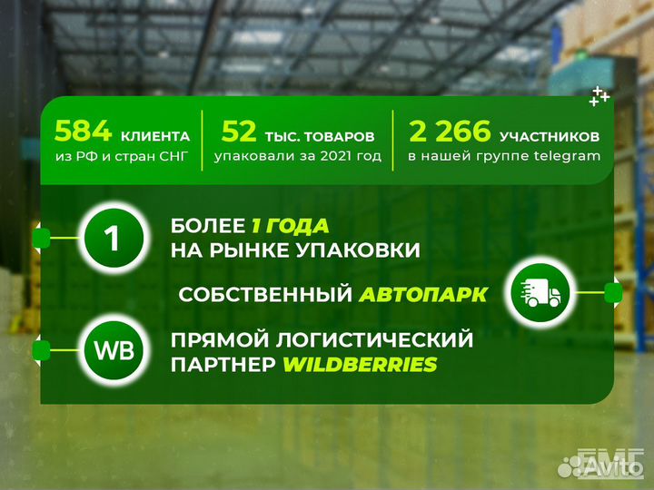 Фулфилмент/Упаковка в Москве для Wildberries & Ozo