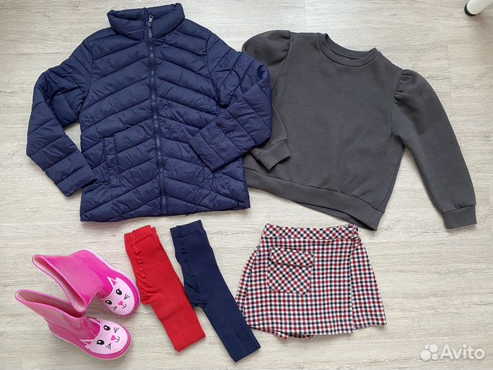 Одежда для девочки 116 122 128 Next Zara H&M