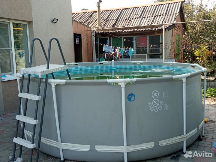 Каркасный бассейн 366 на 122 бу