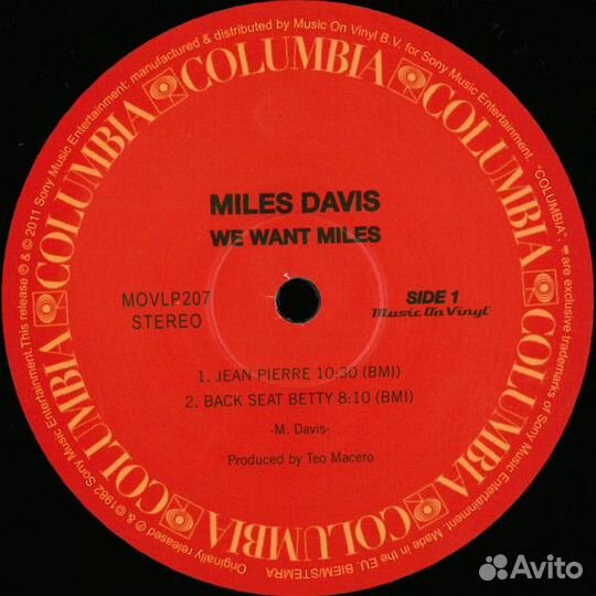 Виниловая пластинка Miles Davis - We Want Miles (Black Vinyl 2LP)