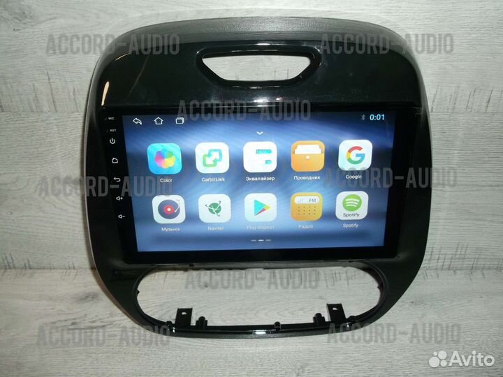 Магнитола Renault Kaptur Android GPS WiFi