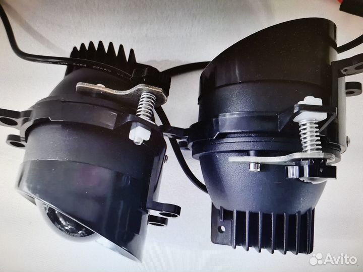 Противотуманки bi-led линзы Toyota LC prado 150