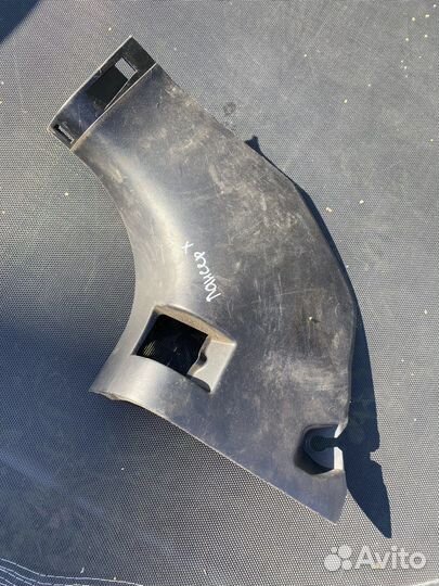 Накладка на порог правая Mitsubishi lancer 10