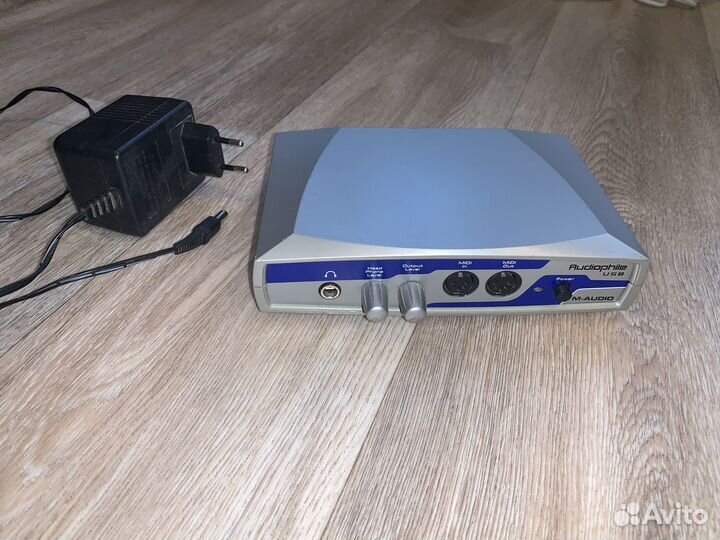 Продаю USB аудиокарту M-Audio Audiophile 2496