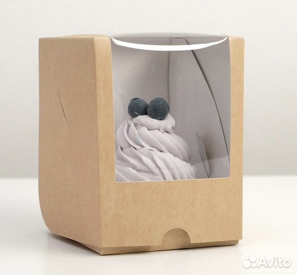 Коробка для капкейков 100 шт