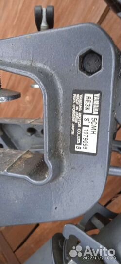 Лодочный мотор 5 л с, ямаха, 2х тактный