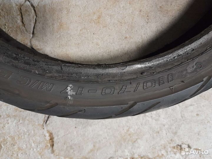 Резина, перед зад. 110/70/r17 140/70/r17