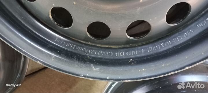 Диски штамповка R16