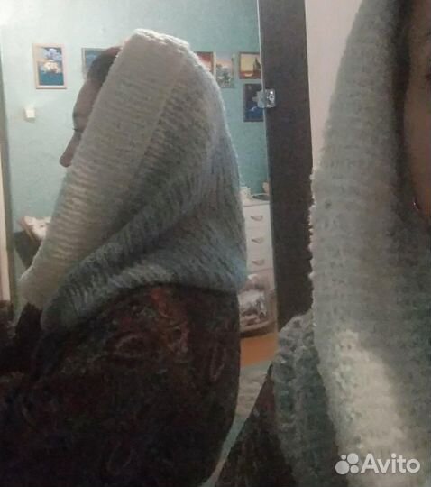 Снуд мягкий, весна-осень, шарф-труба