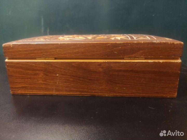 Шкатулка резная СССР