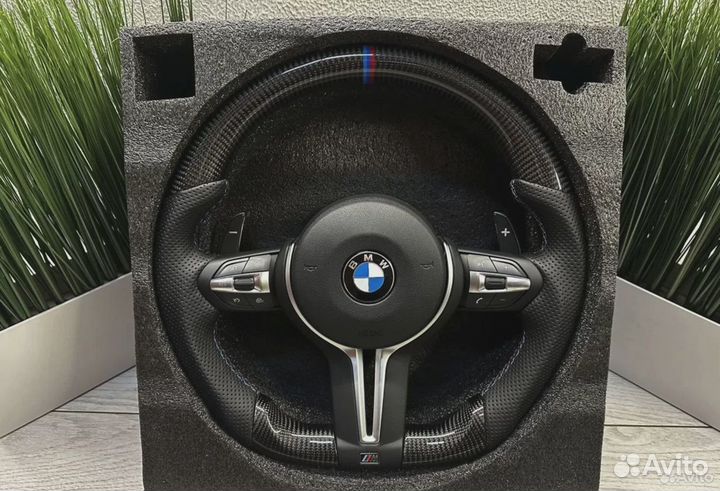 Руль BMW F30 M Carbon новый