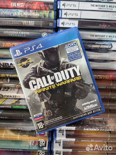 Игра Call of Duty Infinite Warfare русская ps4