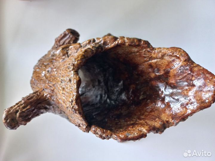 Декор.коряга глина