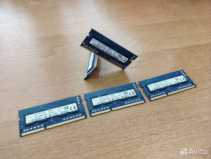 Оператива для ноутов и пк SKhunix 2gb и Netac 8gb