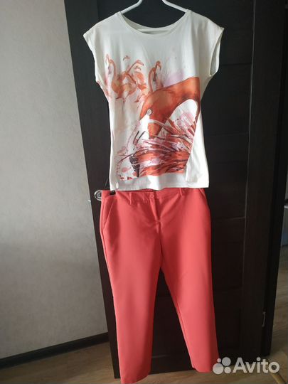 Женские вещи 46-48 (брюки и футболка)