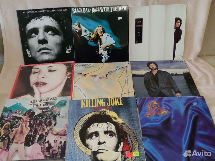 Пластинки виниловые