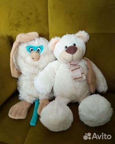 Мягкие игрушки новые мишка Тедди обезьяна