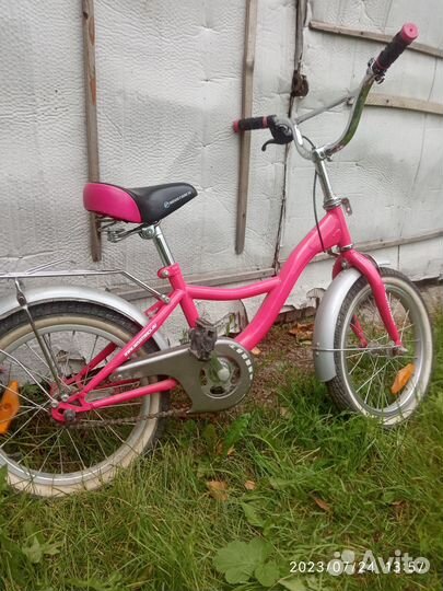 Детский велосипед по цвету для девочек двухколесны