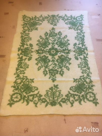 Одеяло детское из верблюжьей шерсти времён СССР