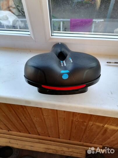 Седло для велосипеда мягкое