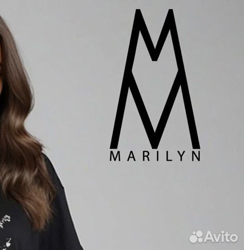 Футболка оверсайз Мэрдин Монро y2k гранж винтаж