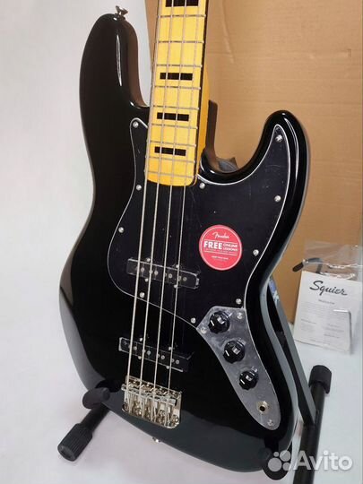 Новый Squier Classic Vibe '70s Jazz Bass