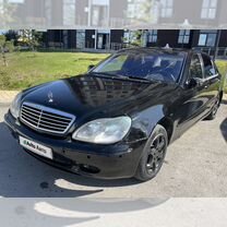 Mercedes-Benz S-класс 5.0 AT, 1999, 291 000 км, с пробегом, цена 350 000 руб.