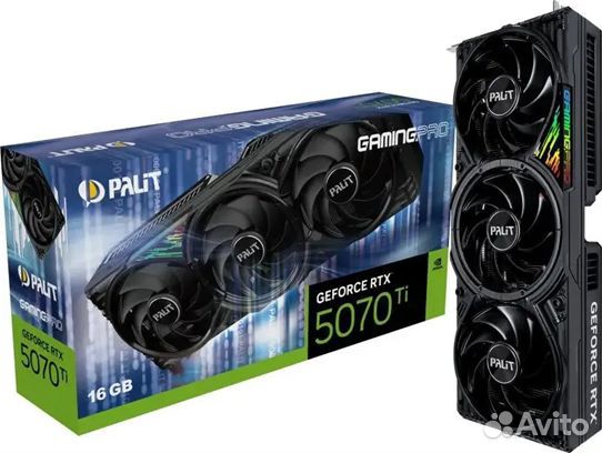 Palit GeForce RTX 5070 Ti gamingpro 16G (NE7507T019T2-GB2031A)