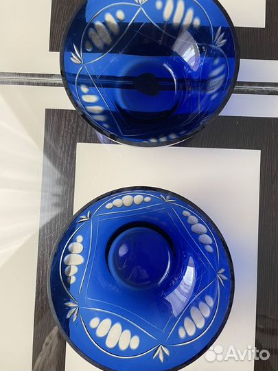 Ваза для фруктов на ножке СССР, конфетница