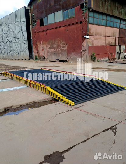 Эстакада для пункта мойки колес