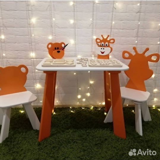 Детский стол и стул