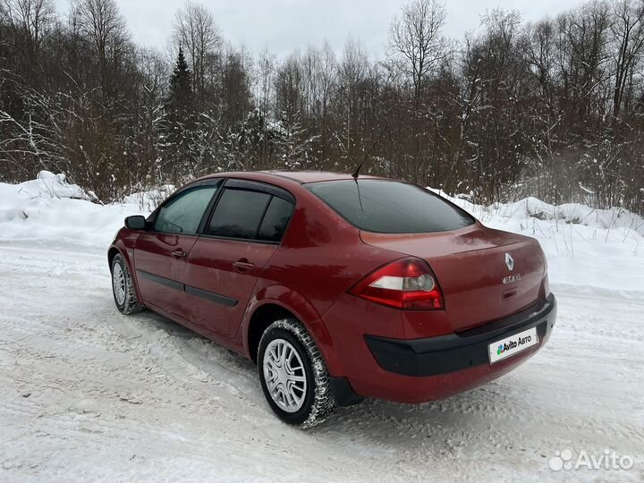 Renault Megane 1.6 AT, 2004, 344 000 км