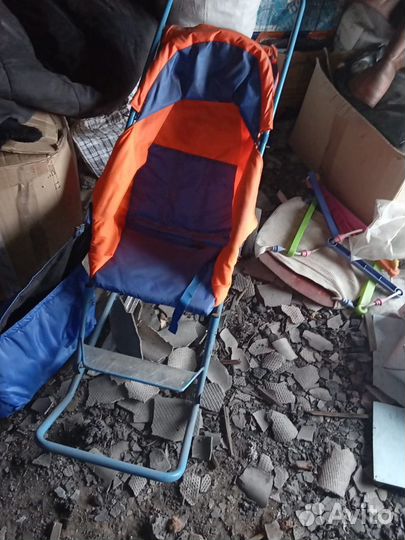 Коляска санки