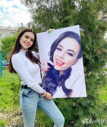 Портреты по фото на холсте в Краснодаре